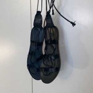 Madewell The Boardwalk Lace-Up Sandal